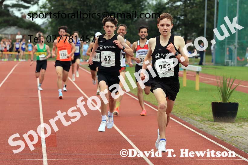 1500 metres, 2025 NEGP No 5 Monkton, Wednesday, July 23rd. Photo: David T. Hewitson/Sports for All Pics